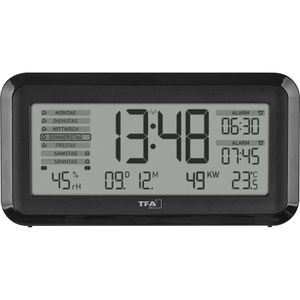 Produktbild für Wecker TFA 60.2562.01 Boxx2 schwarz, digital