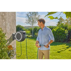 Produktbild für Schlauchbox Gardena PowerRoll XL solo, 18647-55, Akku