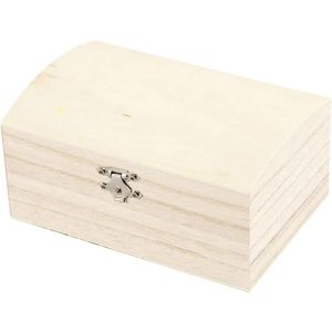 Produktbild für Geschenkbox Creativ-Company Schatztruhe, braun