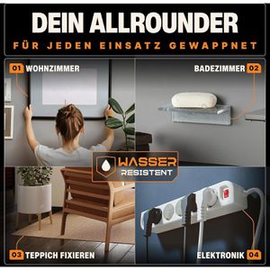 Produktbild für Doppelseitiges-Klebeband BAURIX Nano-Tape