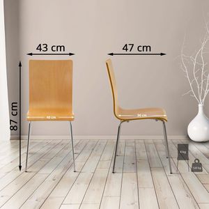 Produktbild für Besucherstuhl CLP Pepe, 181054526