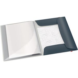 Produktbild für Sichtbuch Leitz 4670-00-89, Cosy Plus, aus PP, A4