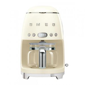 Kaffeemaschine Smeg DCF02CREU 50er Retro Style, mit Glaskanne