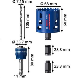 Produktbild für Lochsäge Bosch Expert Tough Material, Starter-Set