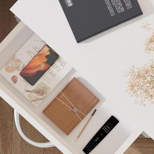 Produktbild für Nachttisch CASARIA Jamie, 109674, weiß, 2er Set