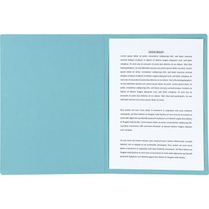 Produktbild für Aktendeckel bene 81900BL, A4, blau