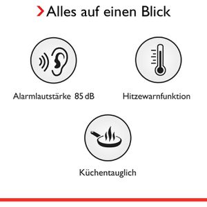 Produktbild für Rauchmelder Pyrexx PX-1 V3, Holzoptik hell