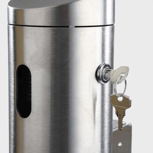 Produktbild für Aschenbecher TKG Smoker, 380141, silber, für Outdoor