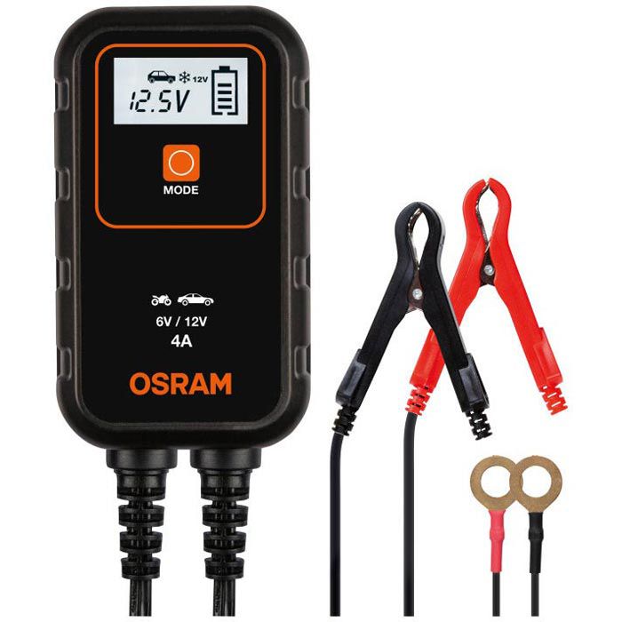 Osram Autobatterie-Ladegerät BATTERYcharge 904, 6 V / 12 V, 4 A – Böttcher  AG