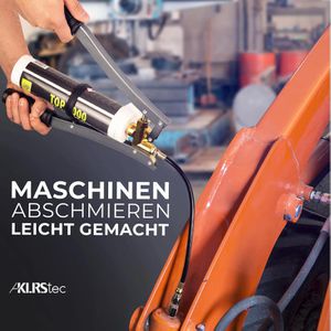 Produktbild für Fettpresse KLRStec X0-QRVC-BKYF, mit Mundstück