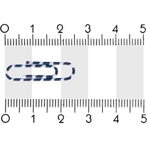 Produktbild für Büroklammern Alco 2256-26, Zebra, 26mm