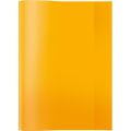 Heftumschläge Herma 7494, A4 orange-transparent