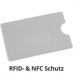 Produktbild für Kreditkartenhülle Eichner 9707-00161, grau