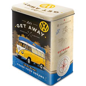 Produktbild für Vorratsdose Nostalgic-Art VW Bulli Lets Get Away L