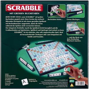 Produktbild für Brettspiel Piatnik Scrabble, mit großen Buchstaben