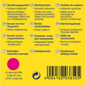 Produktbild für Markierungspunkte Zweckform 3850, magenta