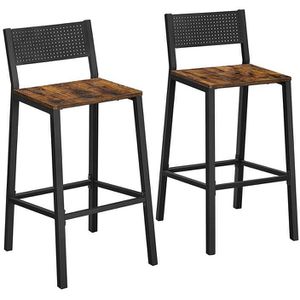 Barhocker Vasagle LBC070B01, mit Lehne