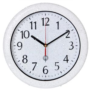 Produktbild für Wanduhr Monzana outdoor, Kunststoff, analog, Funkuhr
