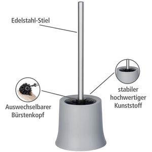Produktbild für WC-Bürste Wenko Basic, grau