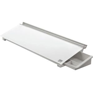 Produktbild für Notizboard Nobo Diamond Glass 1905174, weiß