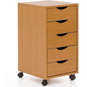 Produktbild für Rollcontainer Wohnling WL5.924, aus Holz, buche