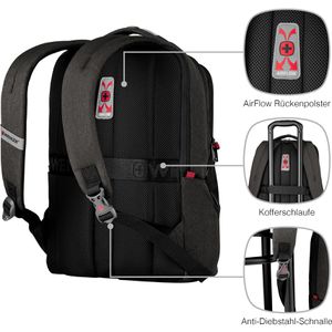 Produktbild für Laptop-Rucksack Wenger MX Professional, 611641, anthrazit