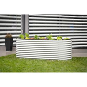 Produktbild für Hochbeet Westmann Grow Faster Oval, aus Stahl