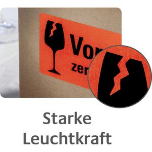 Produktbild für Hinweisetiketten Zweckform 7211, Zerbrechlich