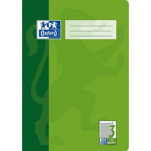 Produktbild für Schulheft Oxford 100050364, für 3. Klasse, A4
