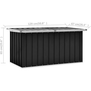 Produktbild für Gartenbox vidaXL 46263, aus Stahl