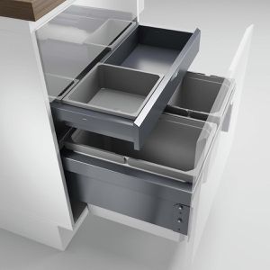 Produktbild für Einbaumülleimer Naber Cox Base 360 S/600-3, 801237
