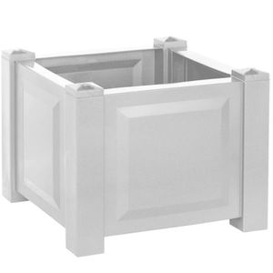 Pflanzkasten KHW Czardas 38001 weiß