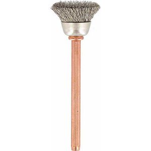 Drahtbürste Dremel gewellt, Topfbürste, 2 Stück