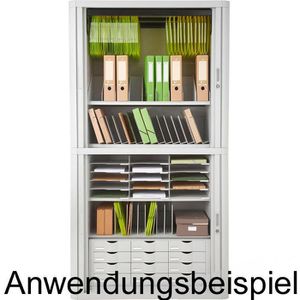 Produktbild für Rollladenschrank Paperflow aus Metall und Kunststoff