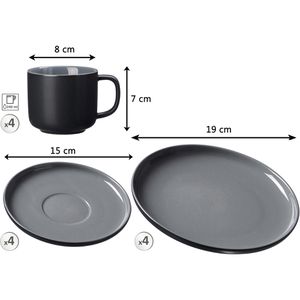 Produktbild für Kaffeeservice Ritzenhoff&amp;Breker Jasper