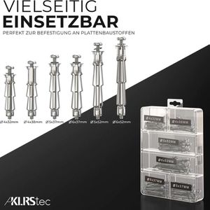 Produktbild für Hohlraumdübel-Zange KLRStec 8D-JNWE-U3VM, Set