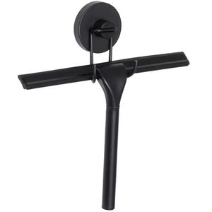 Produktbild für Duschabzieher Wenko Vacuum-Loc, aus Metall, schwarz