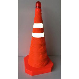 Produktbild für Leitkegel UvV UVFL4901, Höhe 49cm