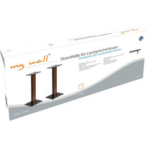 Produktbild für Lautsprecherständer myWall HS22L, schwarz, aus Metall, 2 Stück