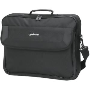 Laptoptasche Manhattan Cambridge Clamshell, schwarz