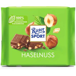 Tafelschokolade Ritter-Sport Haselnuss