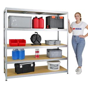 Produktbild für Weitspannregal PROREGAL Giant Elephant, 5 Holzböden