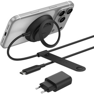 Produktbild für Ladestation Belkin UltraCharge Qi2, magnetisch, schwarz
