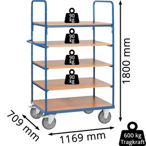Produktbild für Etagenwagen Fetra 8342