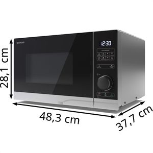 Produktbild für Mikrowelle Sharp YC-PS234AE-S