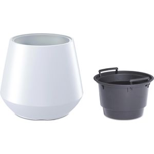Produktbild für Übertopf Prosperplast Heos, weiß, Ø 40 x 35 cm