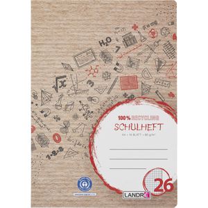 Produktbild für Schulheft Landre 100050216, ab 5. Klasse, A4