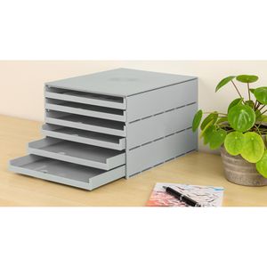Produktbild für Schubladenbox Styro 14-8052.85, Styroval Pro, A4