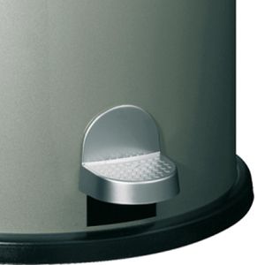 Produktbild für Mülleimer Wesco Kickboy, neusilber