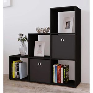 Produktbild für Bücherregal VCM Nitas, 912405, schwarz